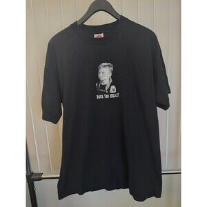 Men’s Vintage 3 Star UK “Rock The Mullet “ Black Shirt Size X-large